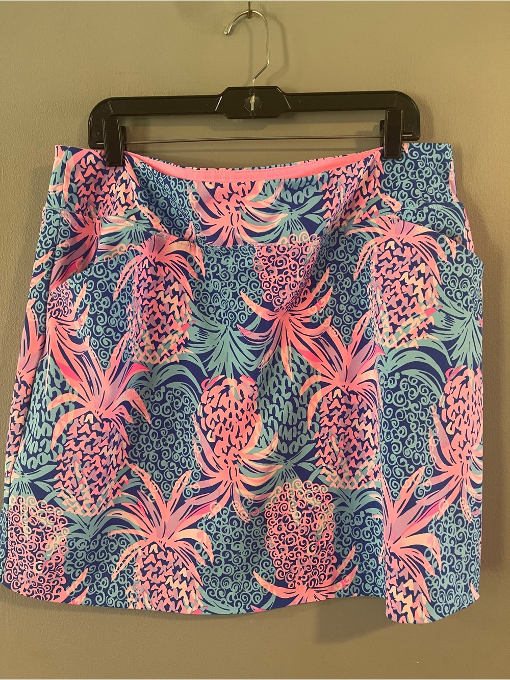 Lilly Pulitzer Luxletic TROPIC DOWN LOW MONICA SKORT Golf Active Size 16